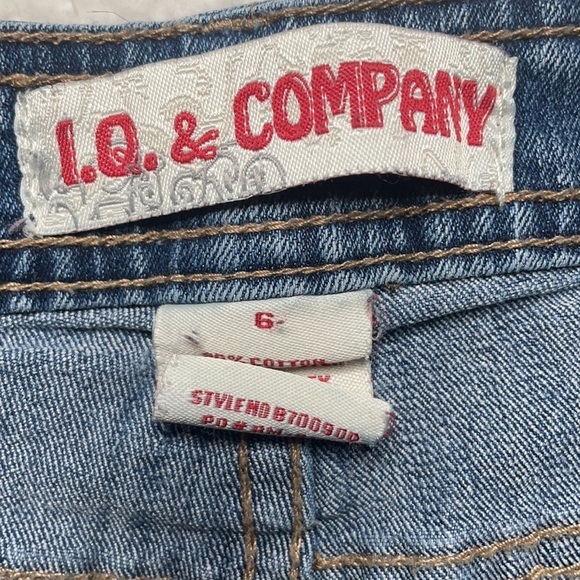 L.Q & Company Bermuda Jeans Stretchy Size 6 y2k 90’s - Picture 4 of 5